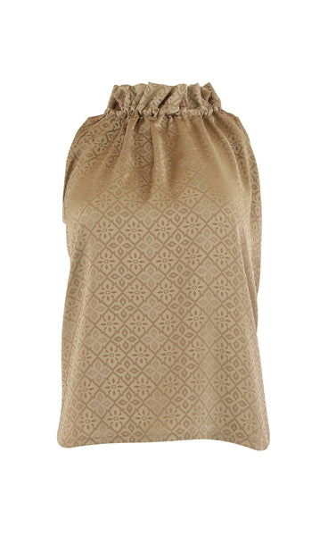 Liva top - gold print
