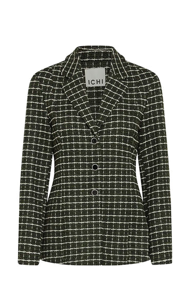 Kate cloule blazer - green check