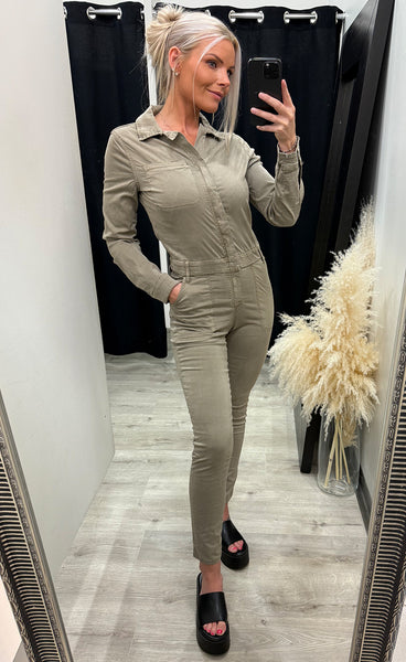 Melly samfestingur - taupe