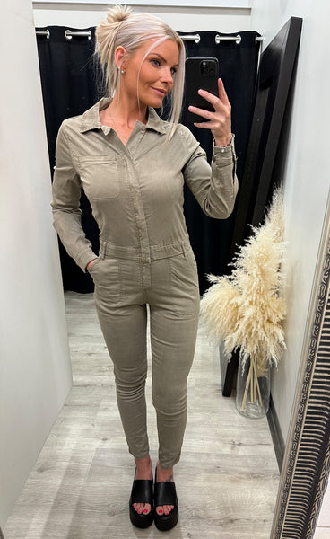 Melly samfestingur - taupe