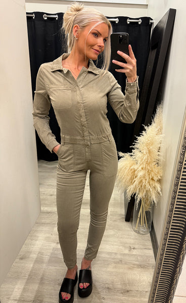 Melly samfestingur - taupe