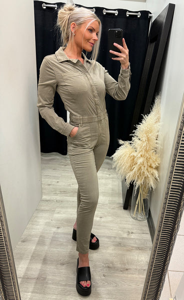 Melly samfestingur - taupe
