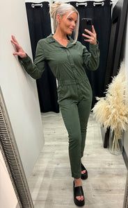 Melly samfestingur - dark green