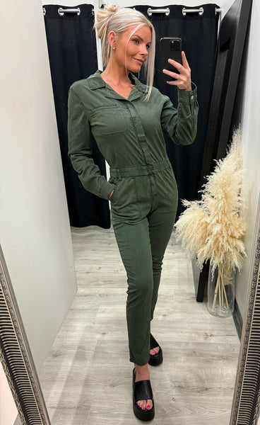 Melly samfestingur - dark green