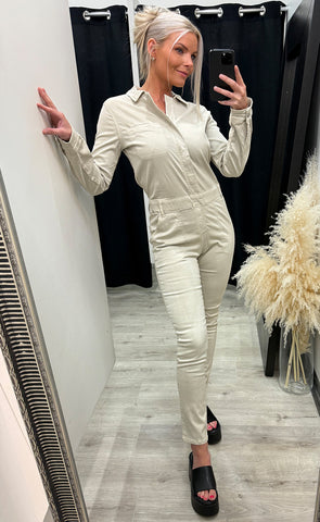 Melly samfestingur - beige
