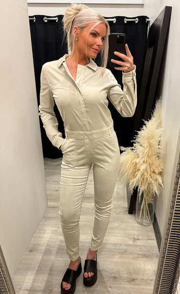 Melly samfestingur - beige