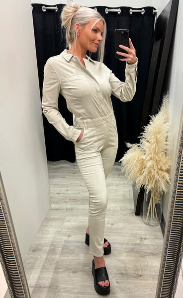 Melly samfestingur - beige