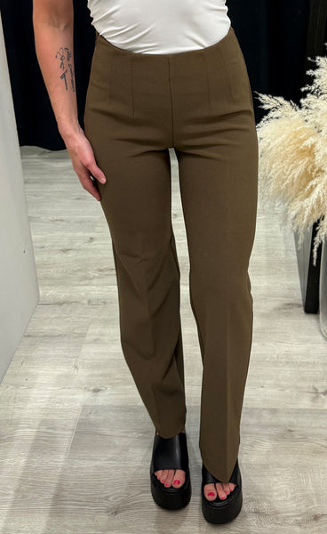 Comfy olana wide pants - brown sugar