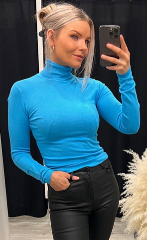 Mafa rollneck - ocean blue