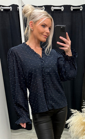 Agaly shirt - dark blue