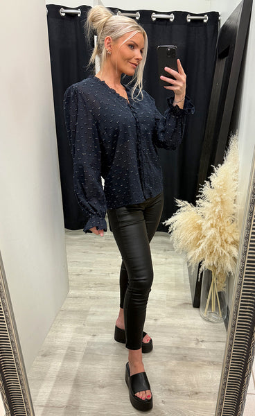 Agaly shirt - dark blue