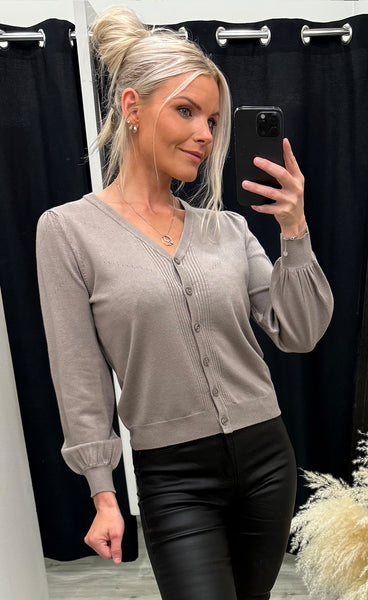 Anemone carlinas cardigan - fungi melange