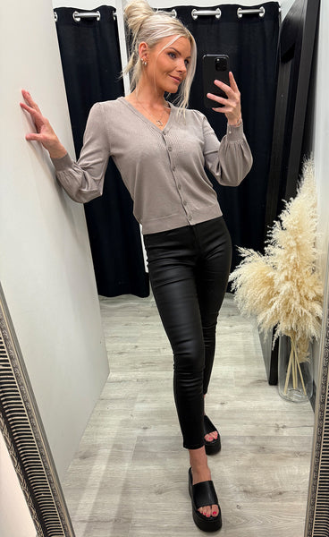 Anemone carlinas cardigan - fungi melange