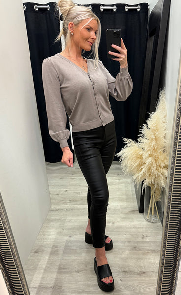 Anemone carlinas cardigan - fungi melange