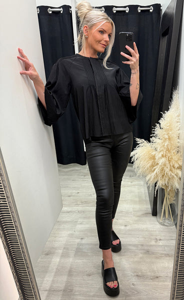 Kassia shirt - black