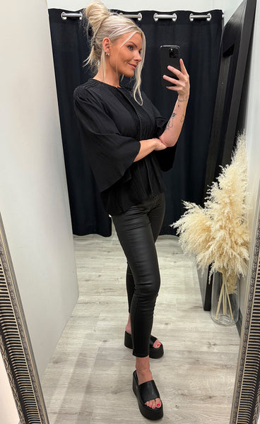 Kassia shirt - black