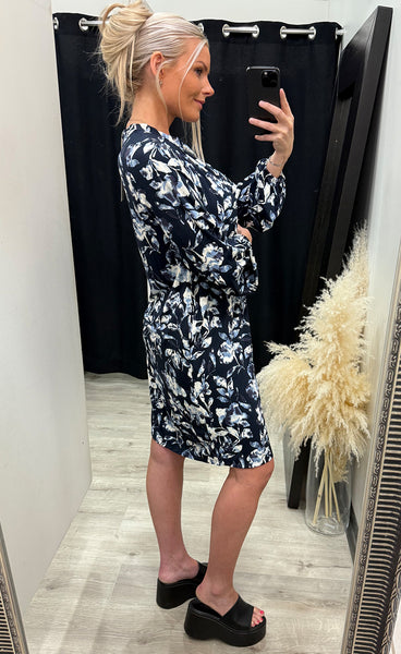 Seen dress 12 - floral nightsky
