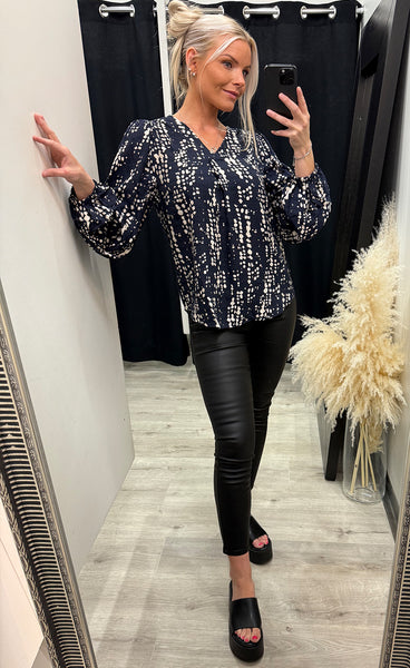 Ariana blouse 4 - nightsky drop