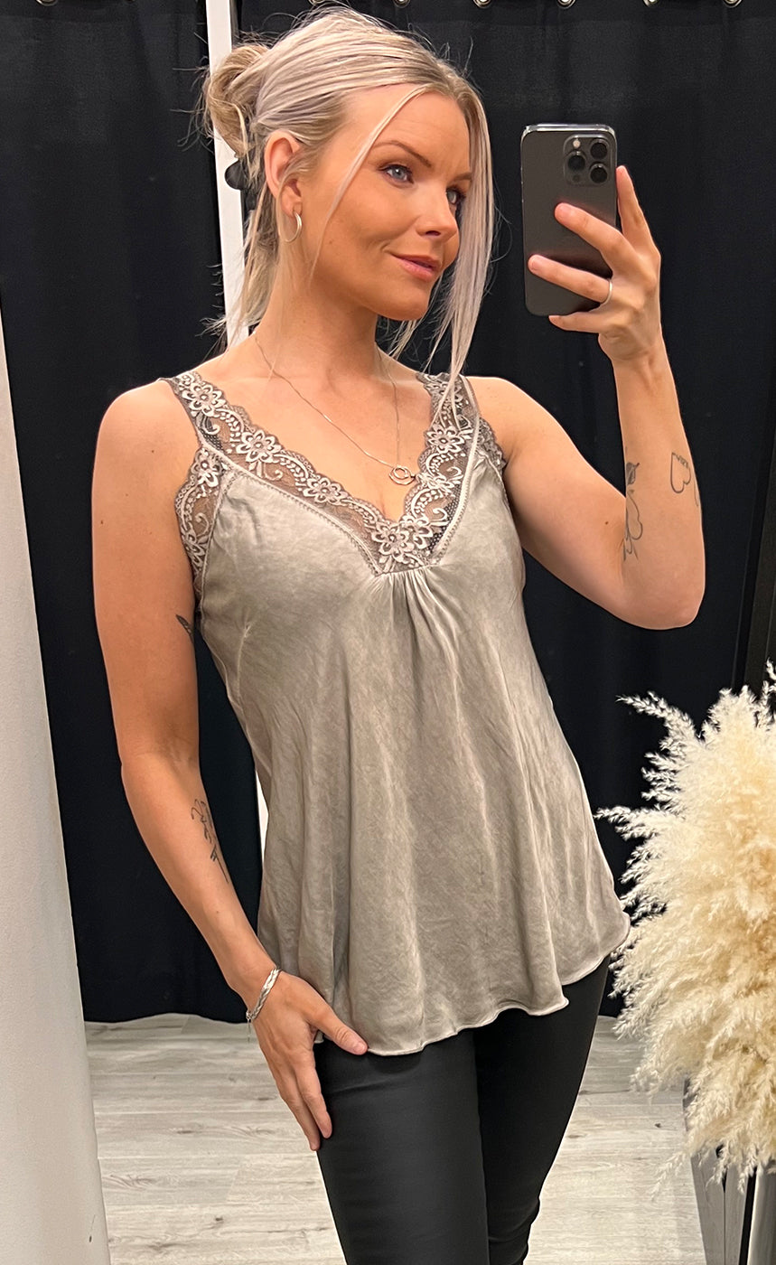 Ava satín bolur - litur 15