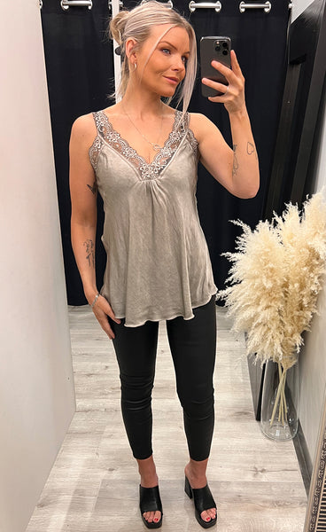 Ava satín bolur - litur 15