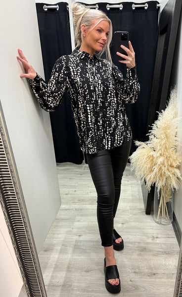 Ariana shirt 7 - black drop