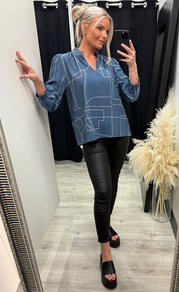 Daphne blouse 1 - bering sea