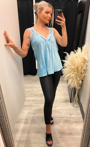 Ava satín bolur - litur 9