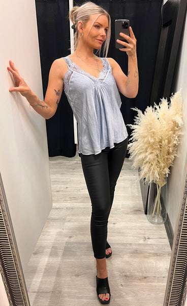 Ava satín bolur - litur 8