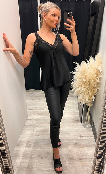 Ava satín bolur - litur 21