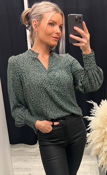 Alia blouse - green mix