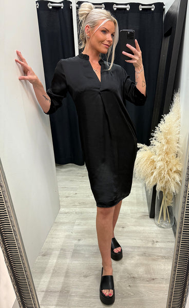 Cilje tunic dress - 000 black