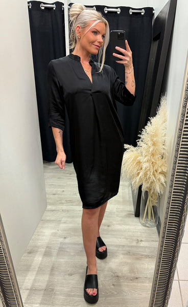Cilje tunic dress - 000 black