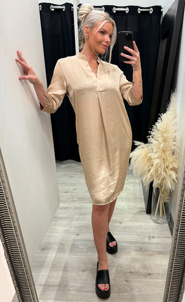 Cilje tunic dress - 130 sand