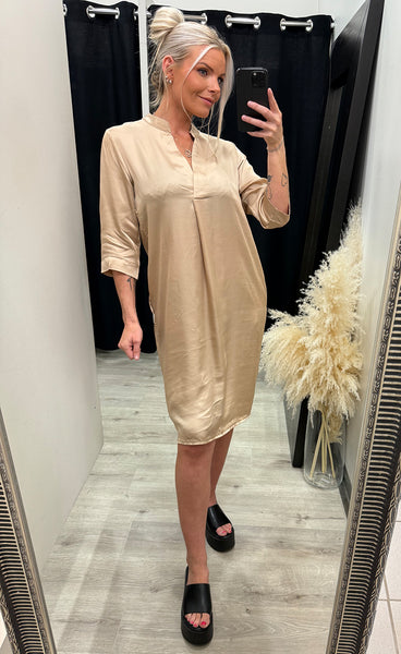 Cilje tunic dress - 130 sand