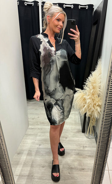 Cilje tunic dress - 003 print