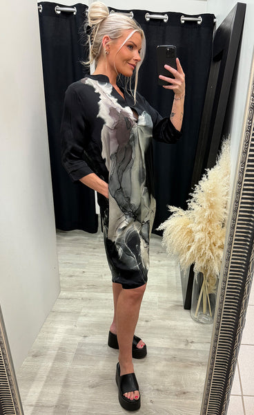 Cilje tunic dress - 003 print