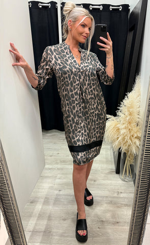 Cilje tunic dress - 001 print