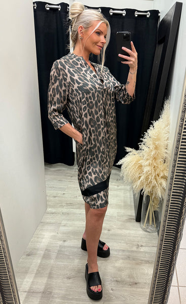 Cilje tunic dress - 001 print
