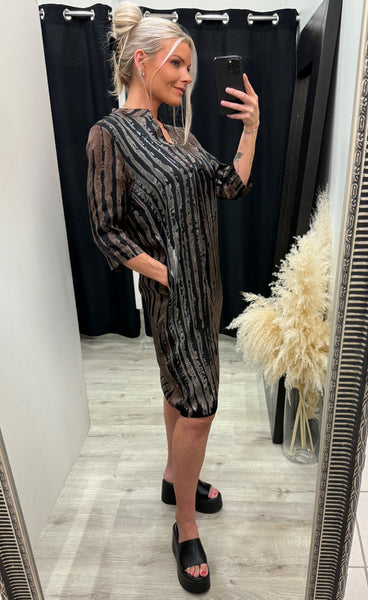 Cilje tunic dress - 002 print