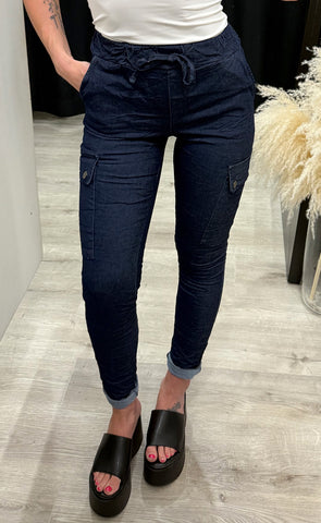 Carmen trousers denim - 486 denim