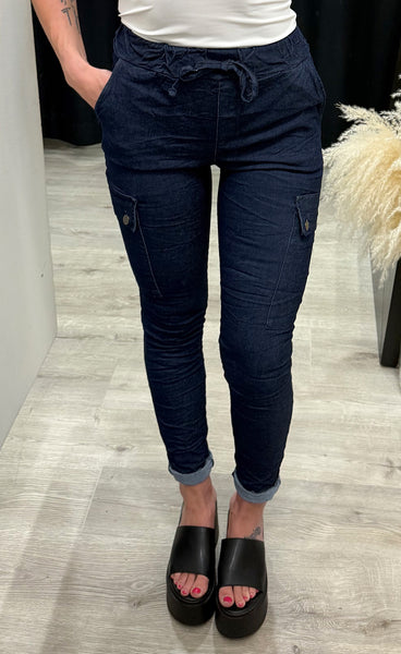 Carmen trousers denim - 486 denim