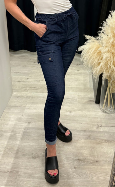 Carmen trousers denim - 486 denim