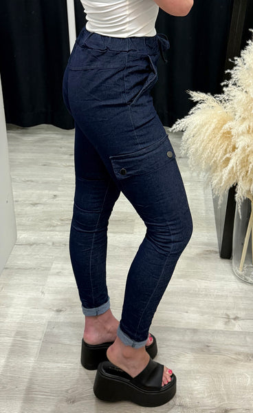 Carmen trousers denim - 486 denim