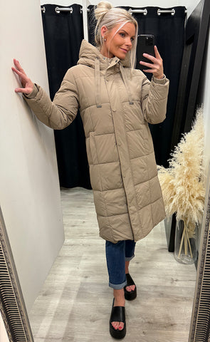 Eileen jacket 1 - desert taupe