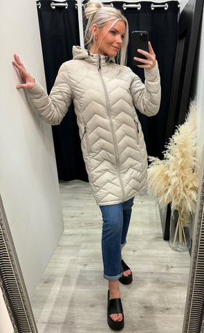 Bapadding jacket 12 - feather gray