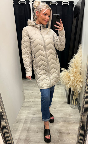 Bapadding jacket 12 - feather gray