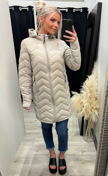 Bapadding jacket 12 - feather gray