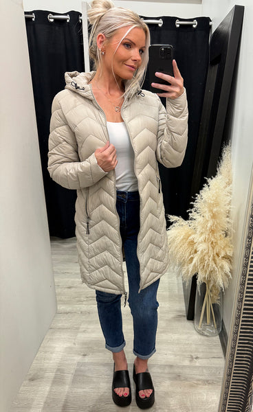 Bapadding jacket 12 - feather gray
