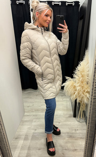 Bapadding jacket 12 - feather gray