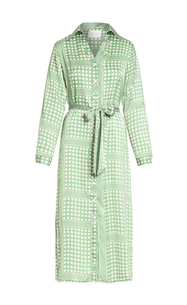 Eron shirt dress - green